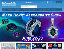 Tablet Screenshot of gemcollection.com
